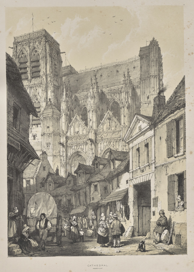 Urban Form: Architecture of the Middle Ages:  Cathedral, Abbeville