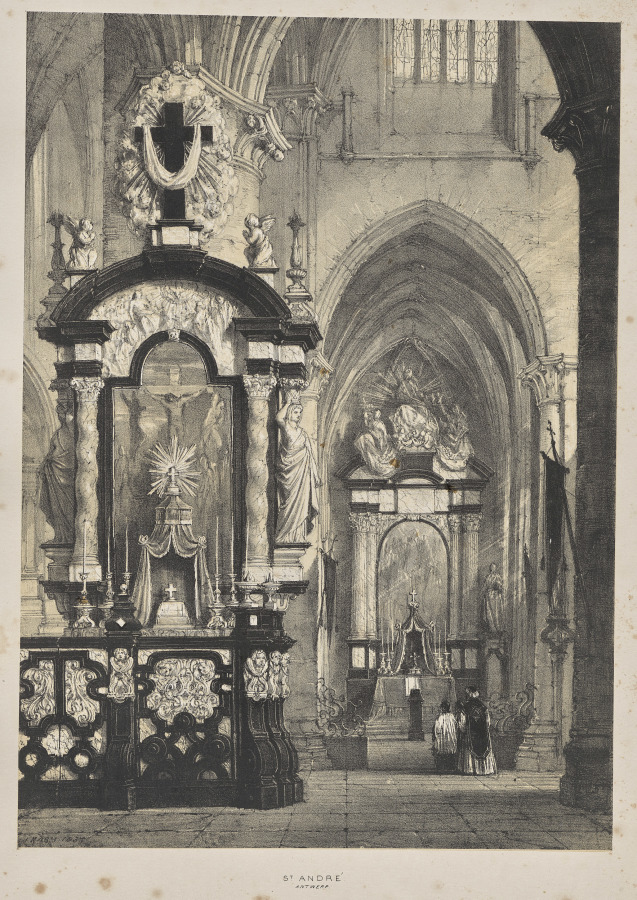 Urban Form: Architecture of the Middle Ages:  St. Andre, Antwerp