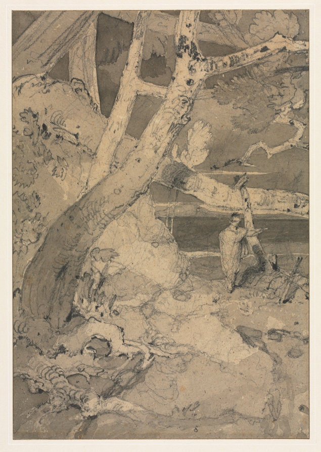 Urban Form: Traveler in a Woodland Landscape