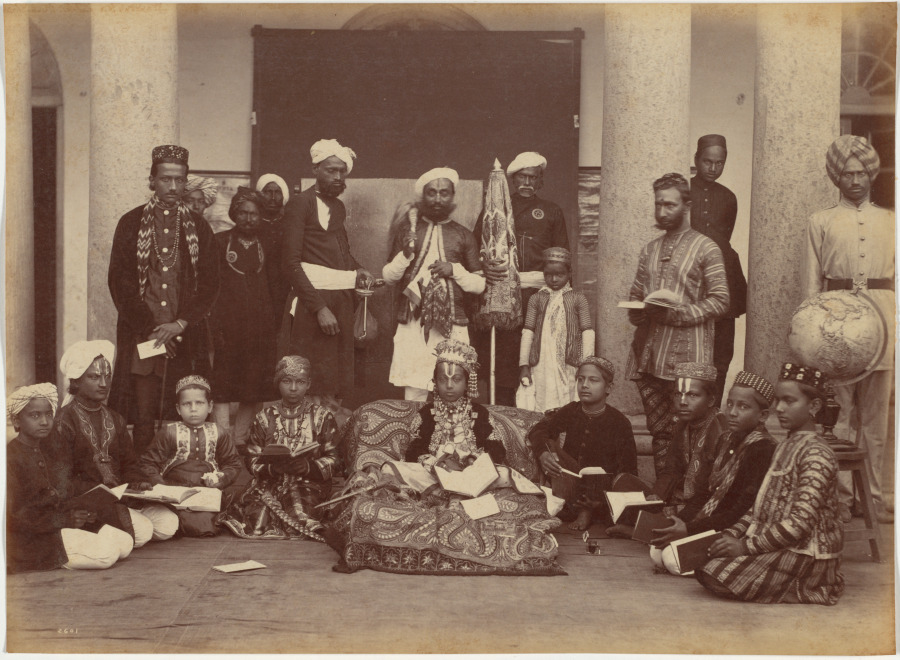 Urban Form: Maharaja of Rewa and Classmates