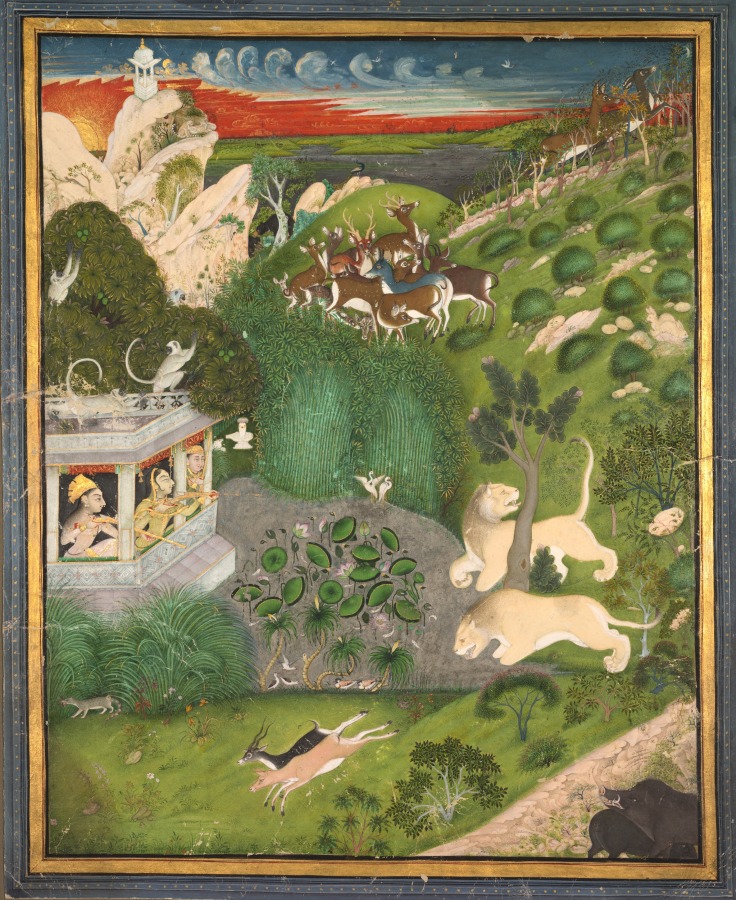 Urban Form: Royal women shooting from a pavilion