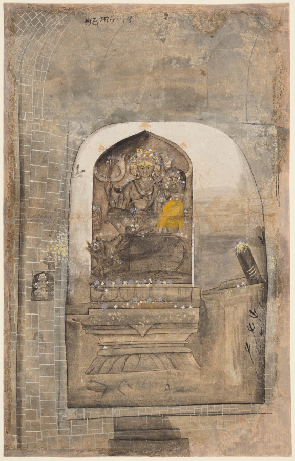 Urban Form: Stone sculptures in a Shiva temple