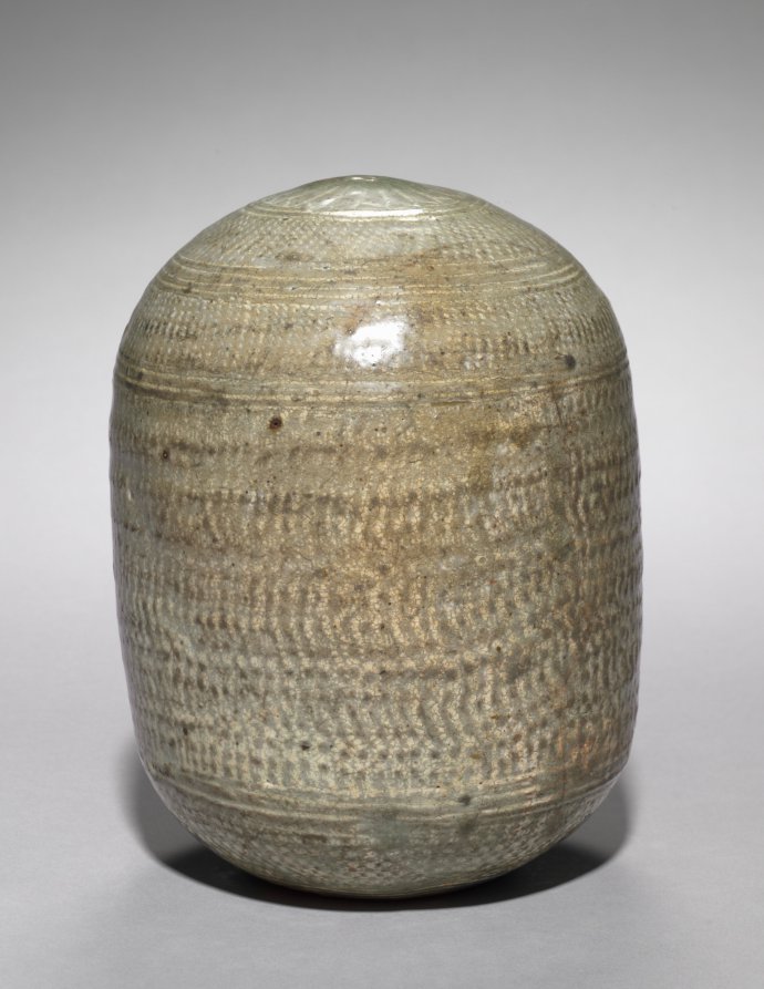 Urban Form: Wine Cask with Stamped Floral Decoration