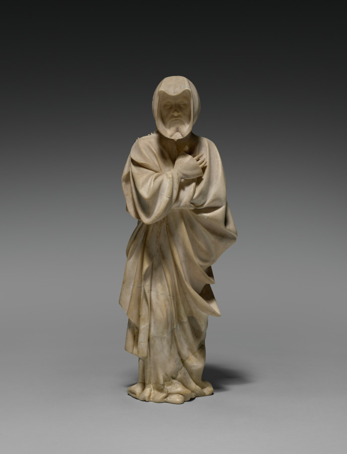 Urban Form: Mourner from the Tomb of Philip the Bold, Duke of Burgundy (1364–1404)