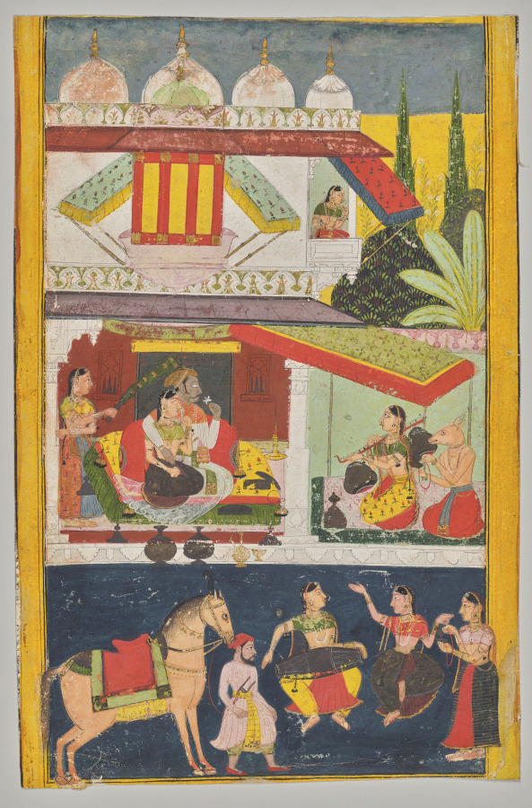 Urban Form: Shri Raga, from a Ragamala