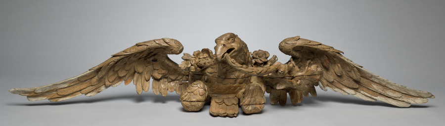 Urban Form: Centerpiece of a Carving from an Overmantel