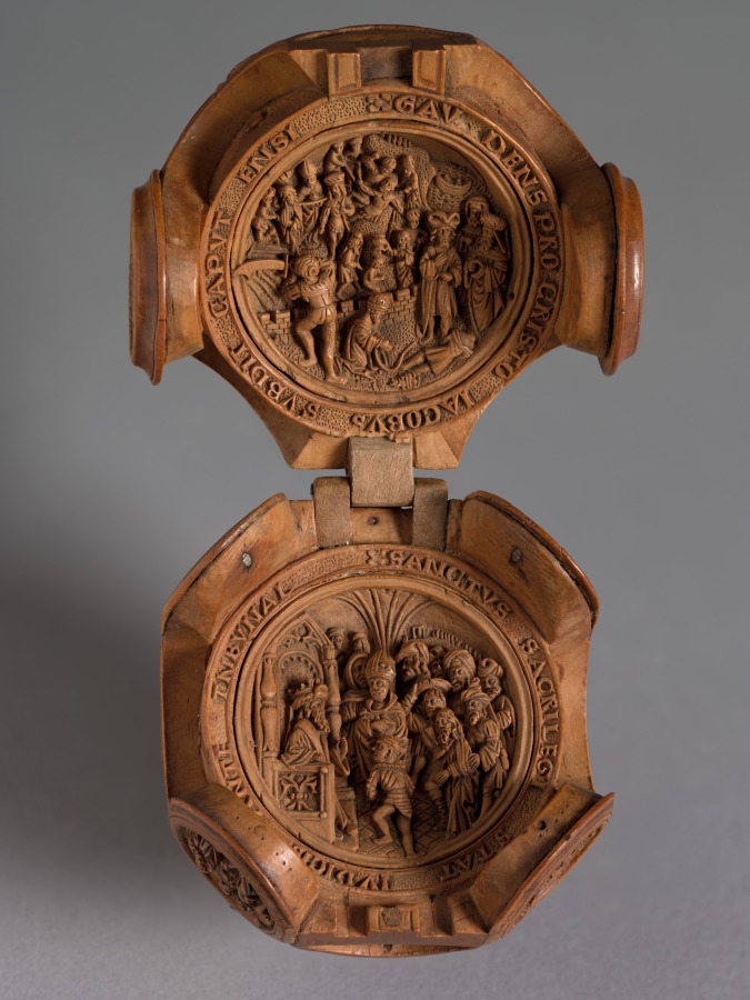 Urban Form: Prayer Nut with Scenes from the Life of St. James the Greater
