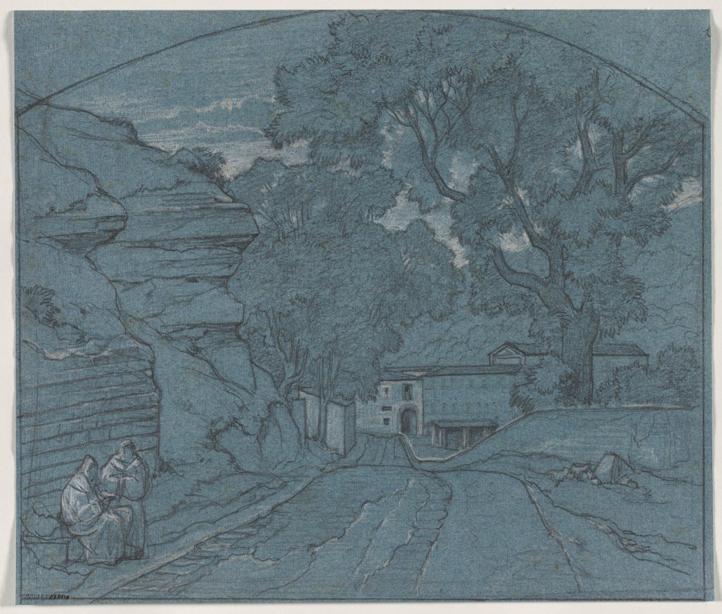 Urban Form: Landscape with Two Monks