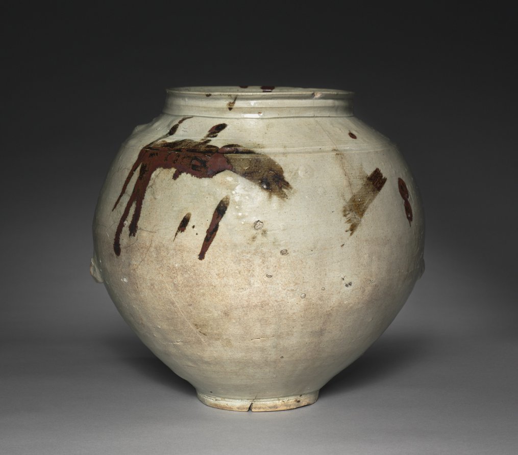 Urban Form: Jar with Design in Underglaze Iron