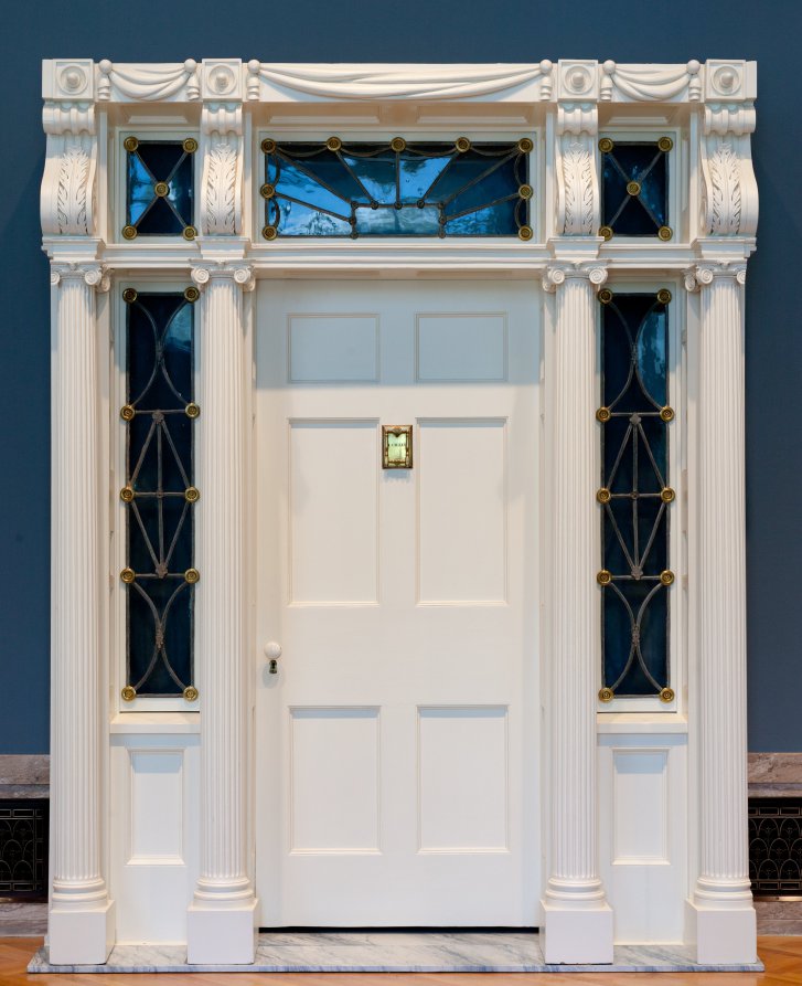 Urban Form: Doorway from the Isaac Gillet House, Painesville, Ohio