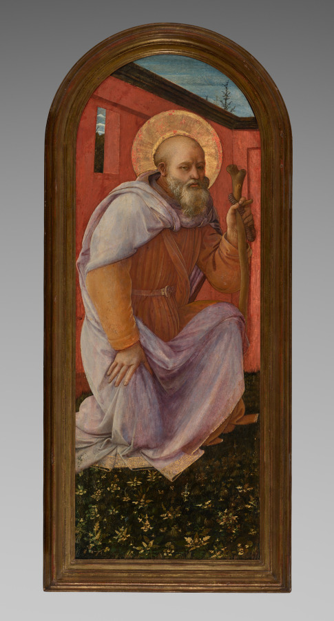Urban Form: Panel from a Triptych: St. Anthony Abbot