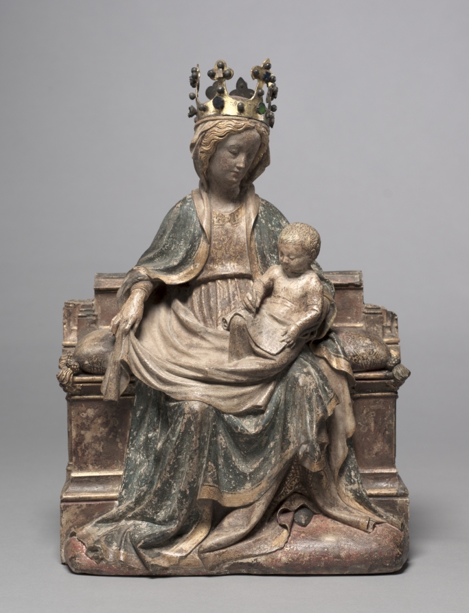 Urban Form: Enthroned Virgin with the Writing Christ Child